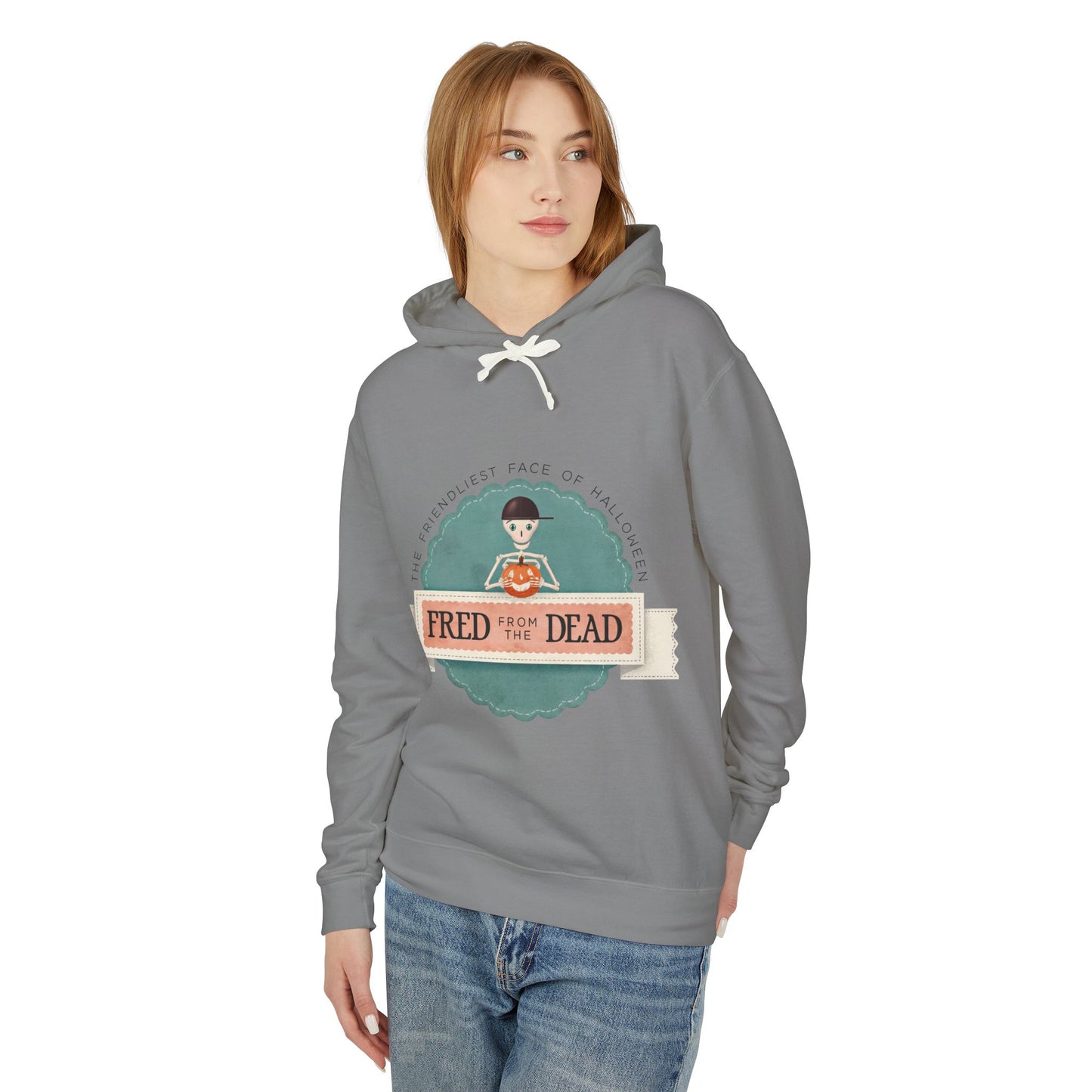 Hoodie β "Fred from the Dead" Vintage Halloween Cute Hoodie