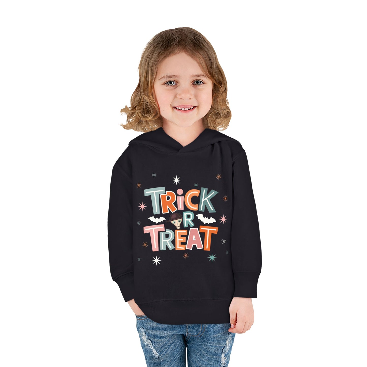 Toddler Hoodie - Cute "Trick or Treat" Halloween Pullover - Fred from the Dead