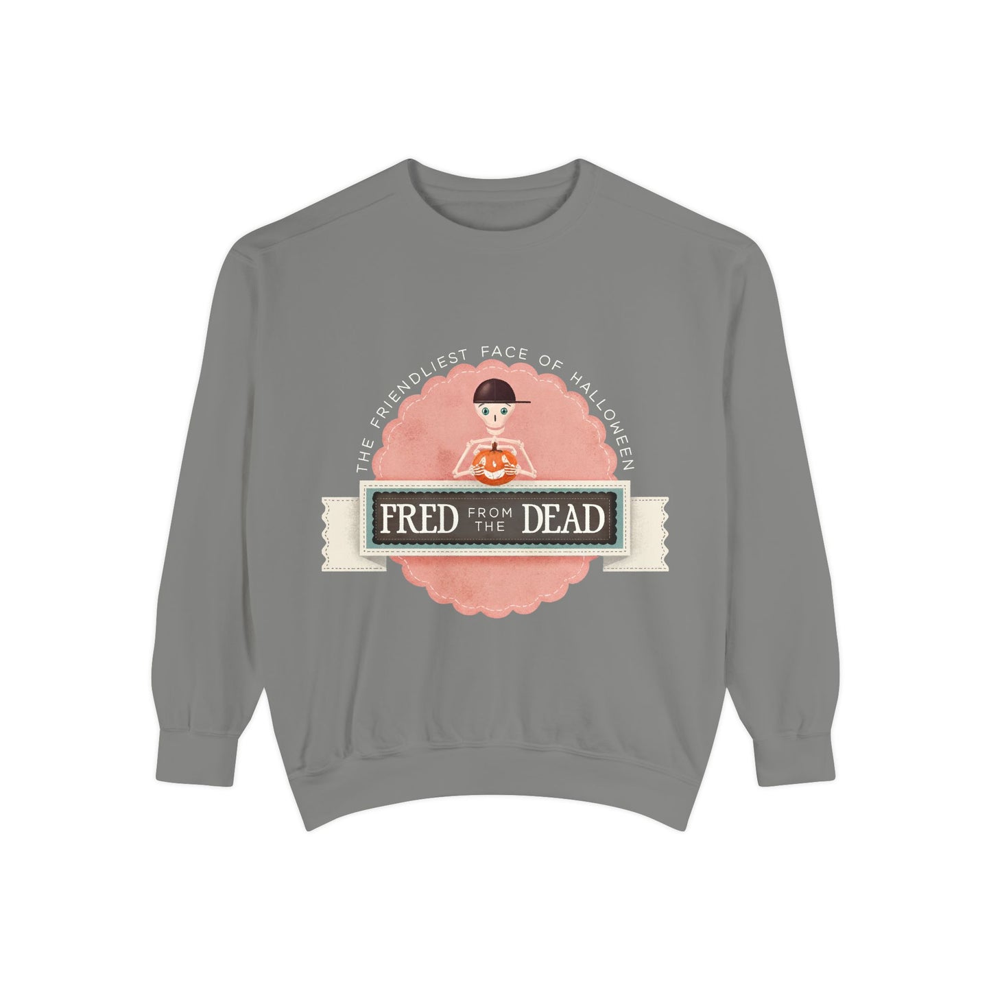 Sweatshirt — "Fred From the Dead" Retro Cute Graphic Pullover