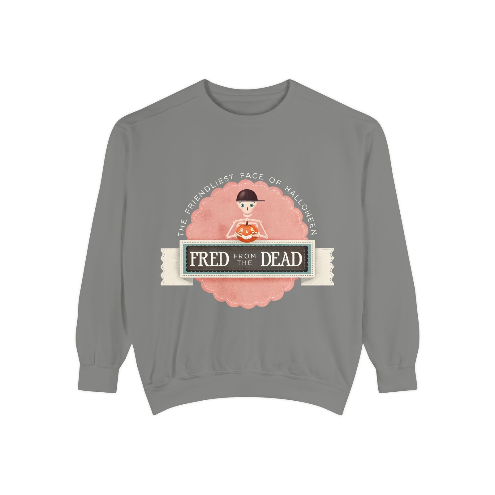 Sweatshirt — "Fred From the Dead" Retro Cute Graphic Pullover