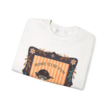 Bone To Be Fun Sweatshirt — Cute Halloween Fred Skeleton & Femur the Dog Crewneck