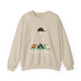 Halloween Vibes Skeleton Crewneck Sweatshirt — 'Fred from the Dead' Cozy Halloween Pullover