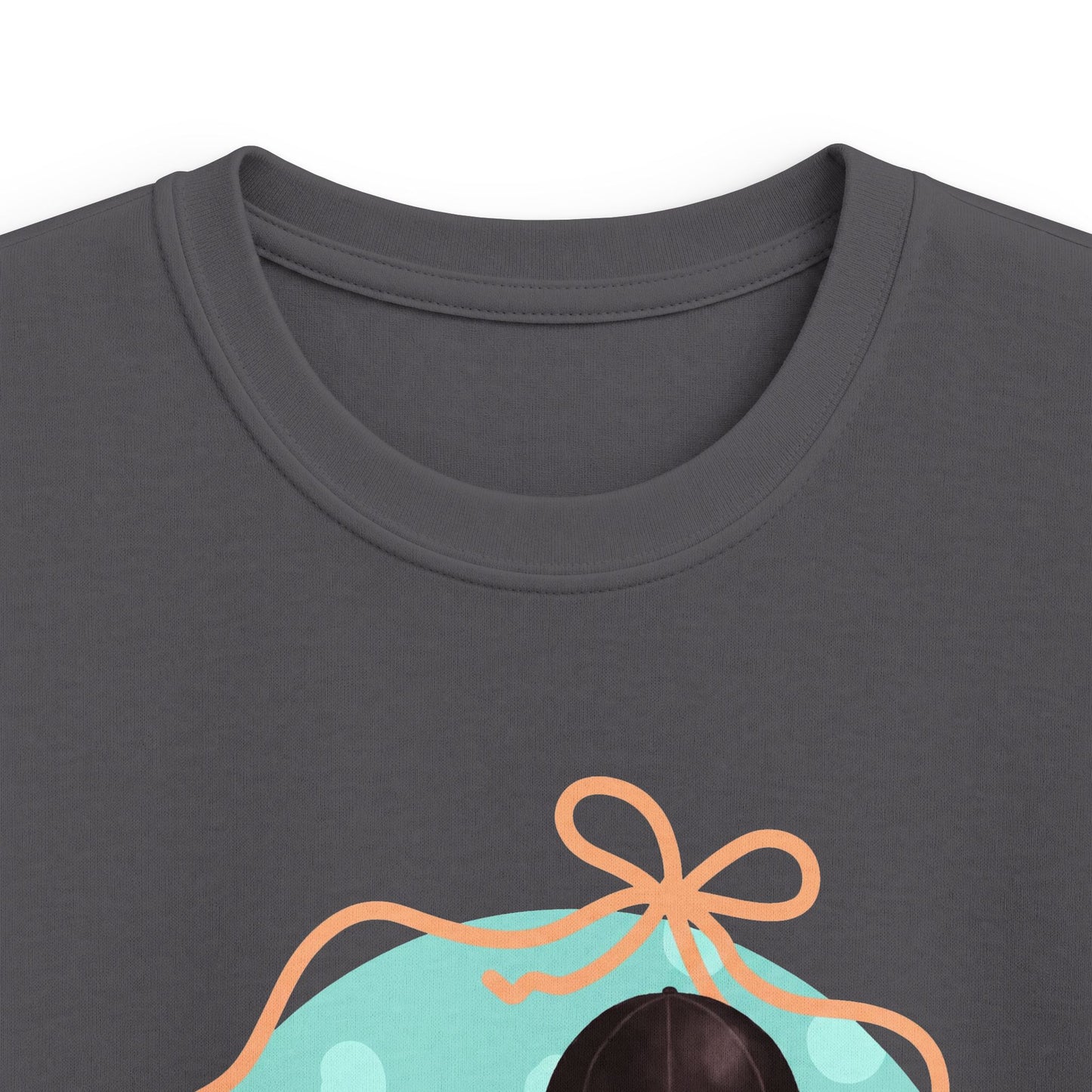 Kids Tee — Cute Skeleton "Resting Bone Face" Graphic for Halloween Fred from the Dead