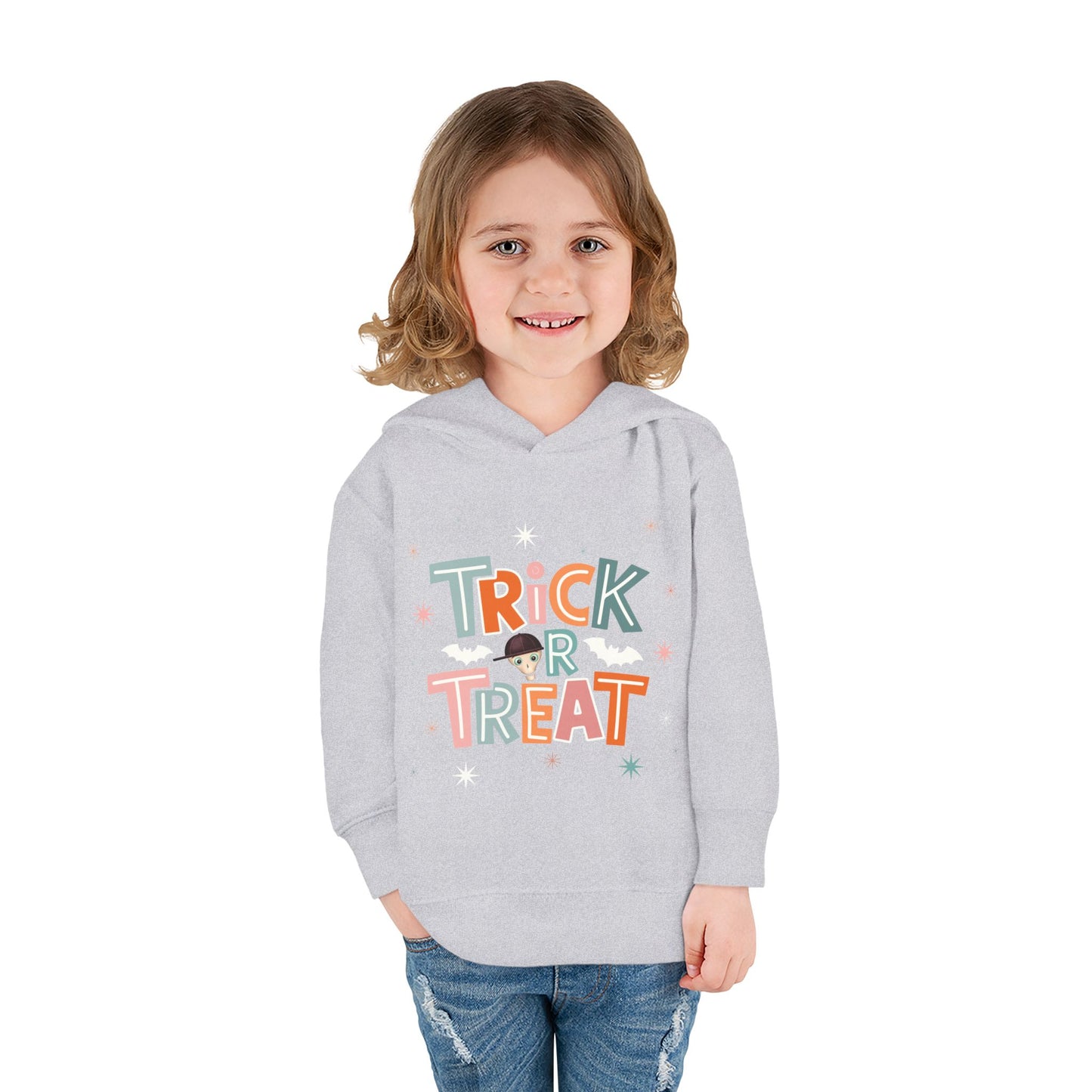Toddler Hoodie - Cute "Trick or Treat" Halloween Pullover - Fred from the Dead