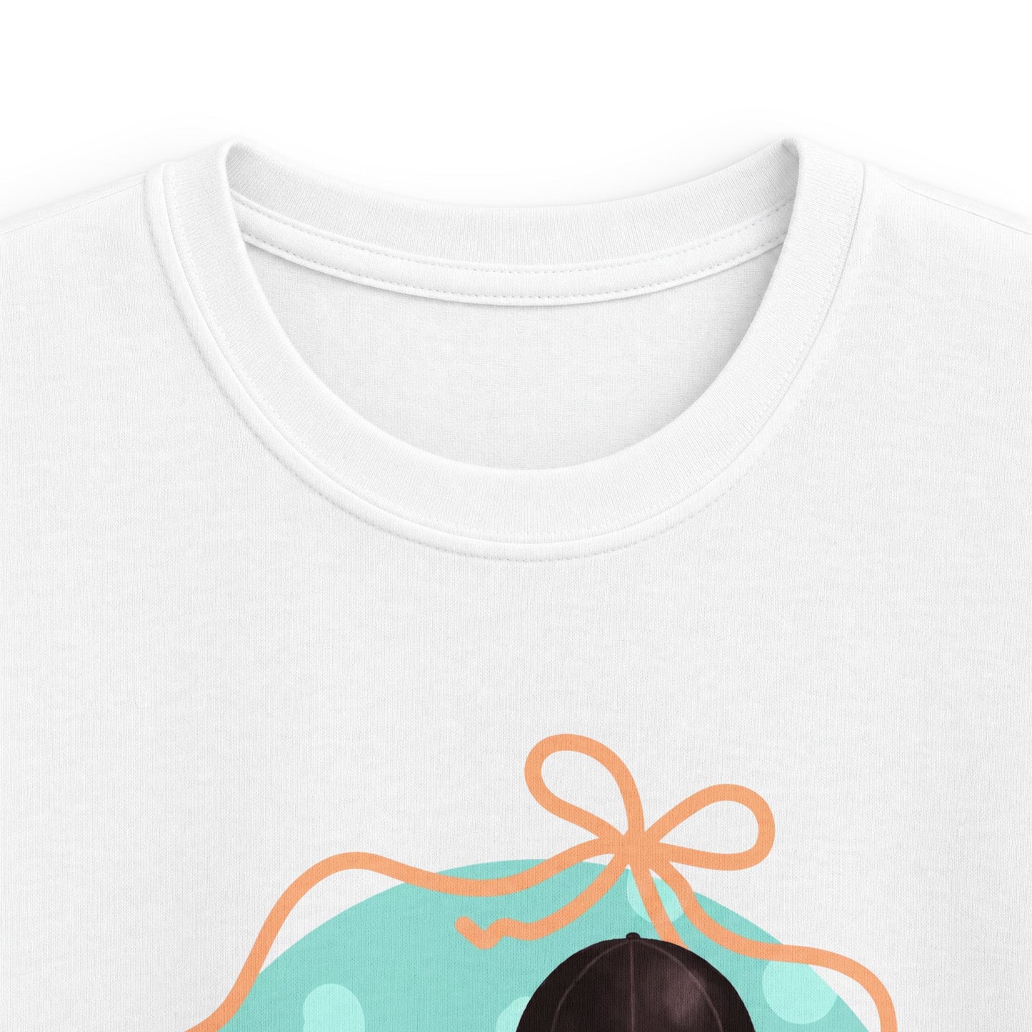 Kids Tee — Cute Skeleton "Resting Bone Face" Graphic for Halloween Fred from the Dead