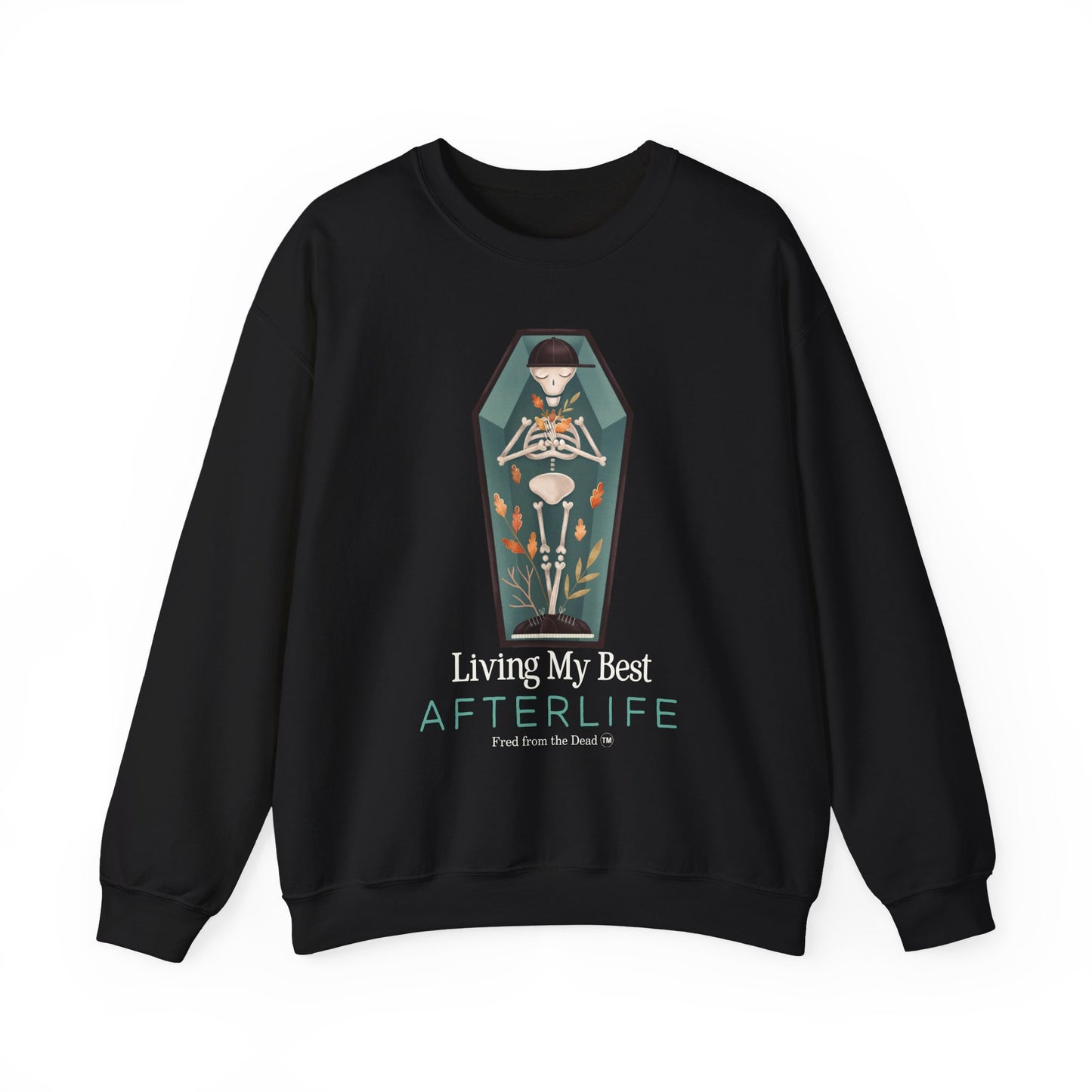 Afterlife Coffin Crewneck Sweatshirt