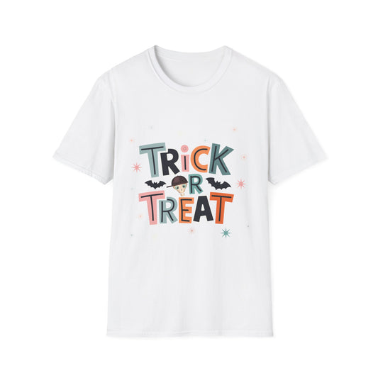 Trick or Treat T-Shirt — Cute Halloween Kids & Adult Costume Tee
