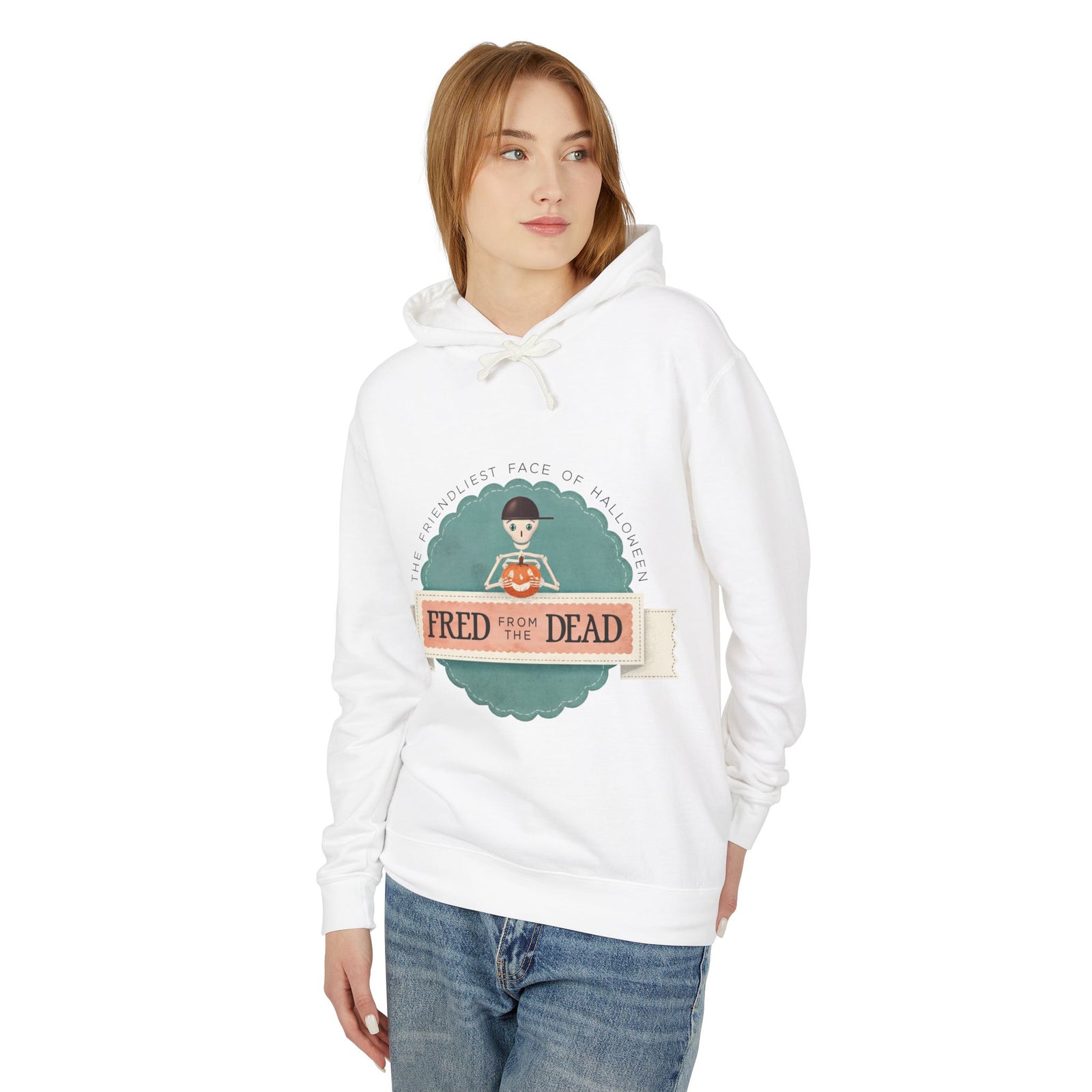 Hoodie — "Fred from the Dead" Vintage Halloween Cute Hoodie