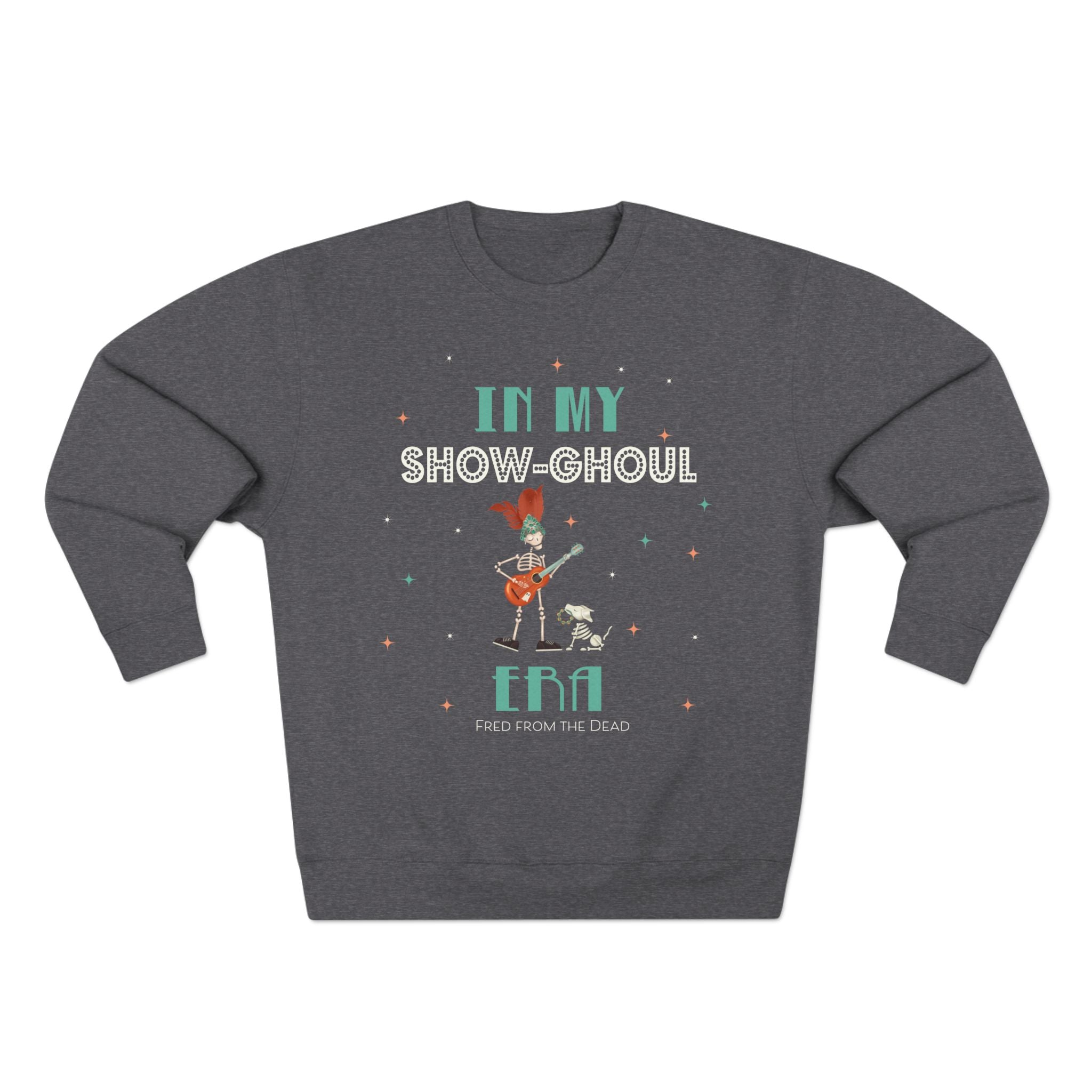 Halloween-Themed Unisex Crewneck Sweatshirt, Cozy Fall Sweatshirt, Spooky Season Apparel, Gift for Halloween Fans