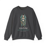 Afterlife Coffin Crewneck Sweatshirt
