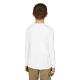 Youth Long Sleeve Tee — "Too Cute to Spook" Fred from the Dead Skeleton and Femur the Dog Halloween Shirt