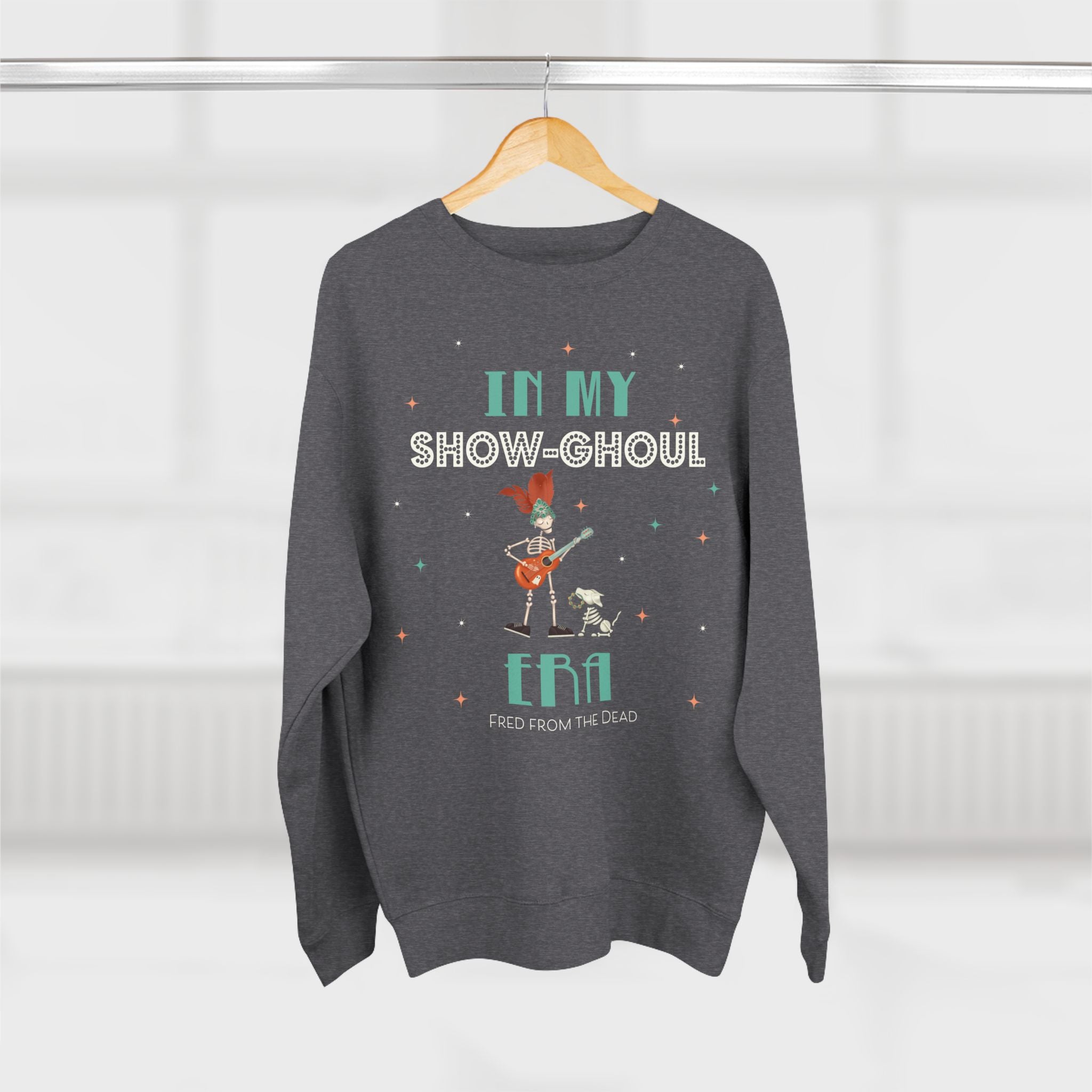 Halloween-Themed Unisex Crewneck Sweatshirt, Cozy Fall Sweatshirt, Spooky Season Apparel, Gift for Halloween Fans