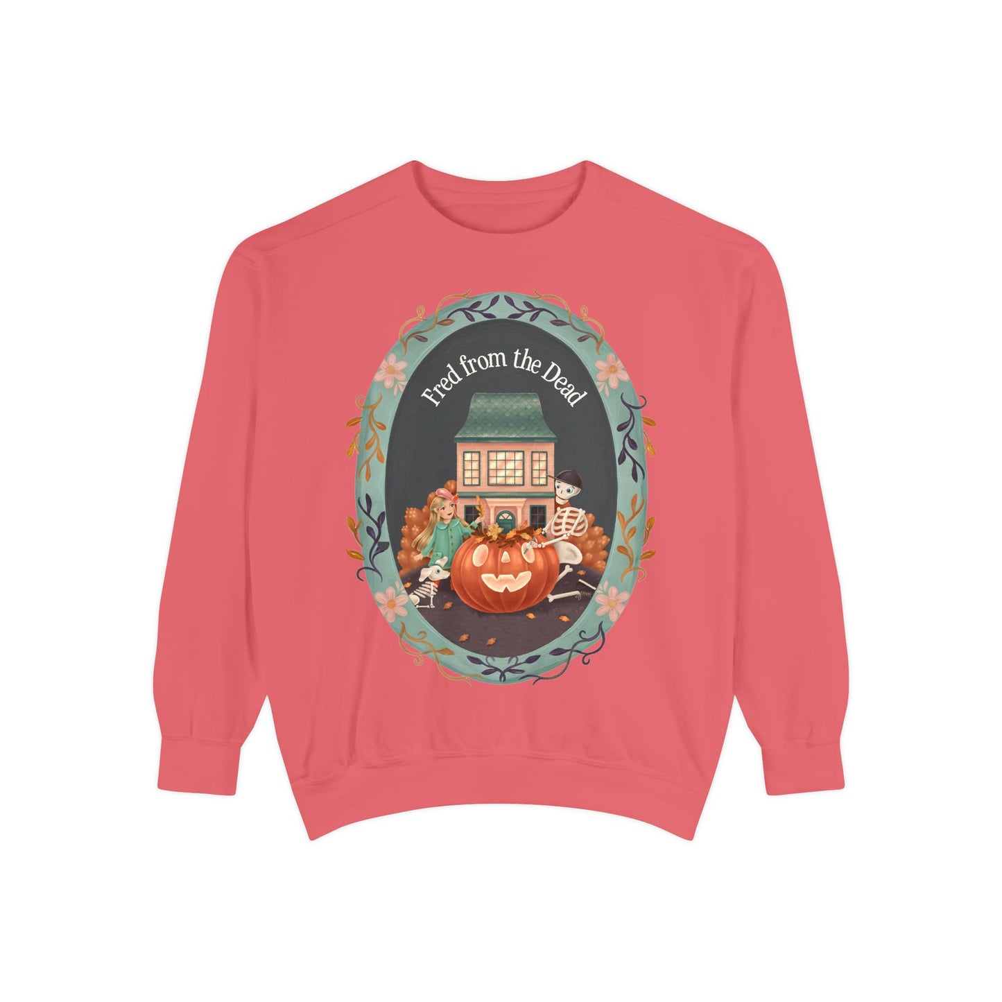 Halloween Pumpkin Patch Sweatshirt — Fred from the Dead Cozy Fall Crewneck