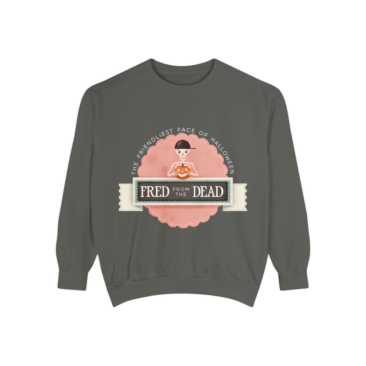 Sweatshirt — "Fred From the Dead" Retro Cute Graphic Pullover