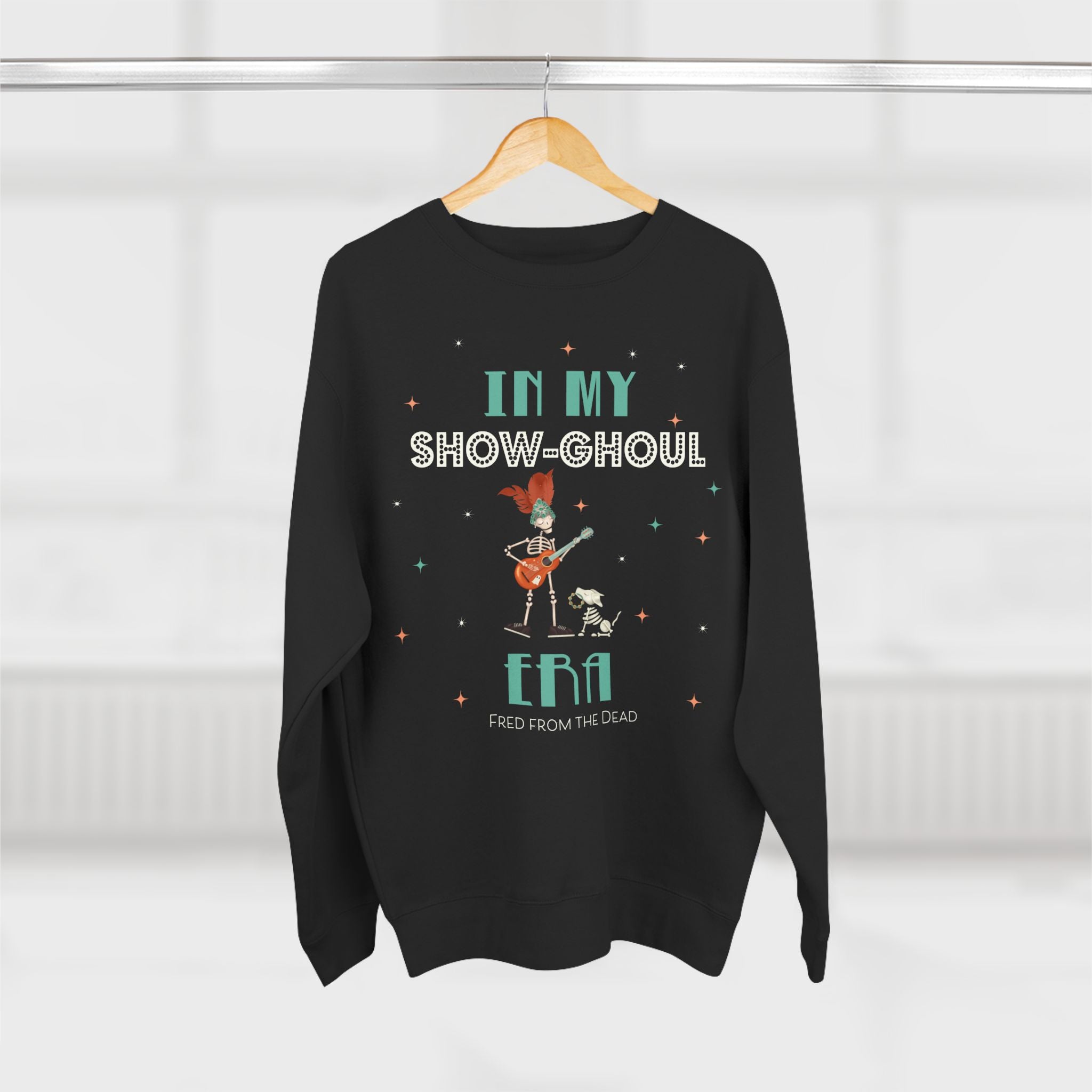 Halloween-Themed Unisex Crewneck Sweatshirt, Cozy Fall Sweatshirt, Spooky Season Apparel, Gift for Halloween Fans