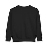 Toddler Sweatshirt — Cute Fred from the Dead Skeleton Kid Floral Frame - Halloween Sweatshirt