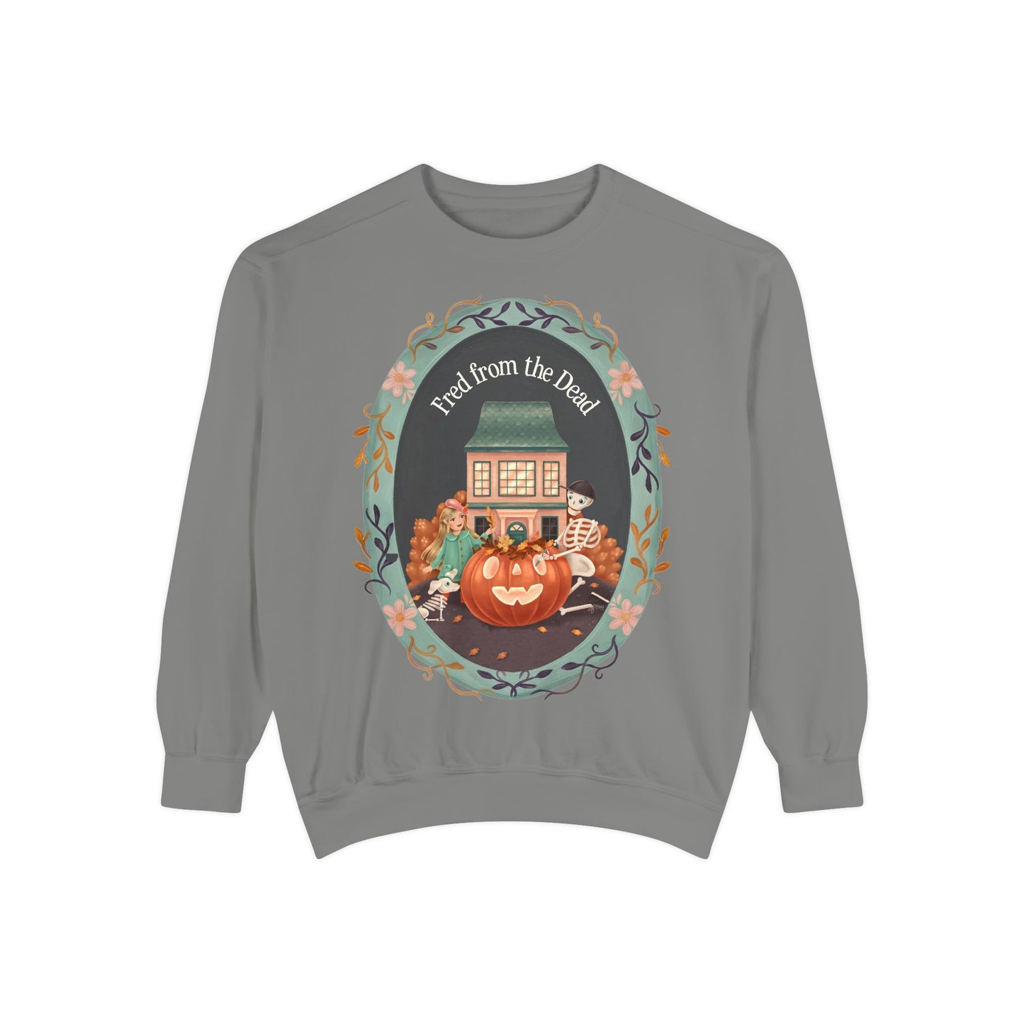 Halloween Pumpkin Patch Sweatshirt — Fred from the Dead Cozy Fall Crewneck