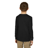 Youth Long Sleeve Tee — "Too Cute to Spook" Fred from the Dead Skeleton and Femur the Dog Halloween Shirt