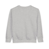 Toddler Sweatshirt — Cute Fred from the Dead Skeleton Kid Floral Frame - Halloween Sweatshirt