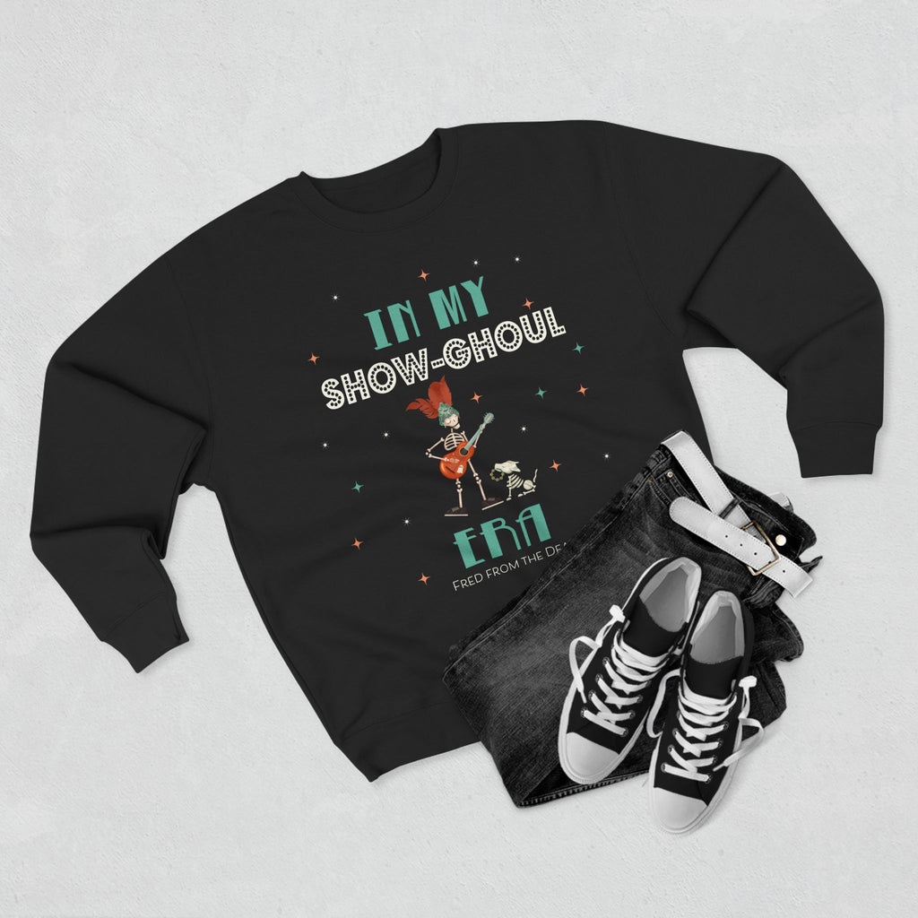 Halloween-Themed Unisex Crewneck Sweatshirt, Cozy Fall Sweatshirt, Spooky Season Apparel, Gift for Halloween Fans