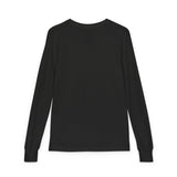 Youth Long Sleeve Tee — "Too Cute to Spook" Fred from the Dead Skeleton and Femur the Dog Halloween Shirt