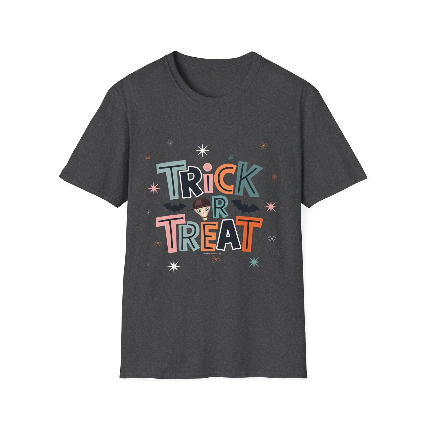 Trick or Treat T-Shirt — Cute Halloween Kids & Adult Costume Tee