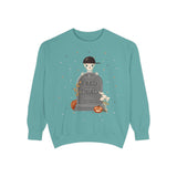 Fred Is Dead Halloween Sweatshirt — Cute Tombstone Pullover